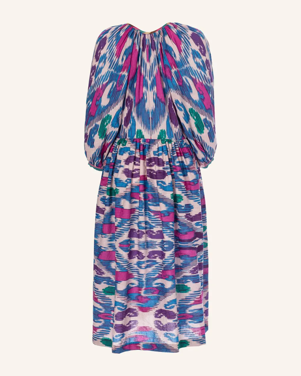 eleste Oasis Ikat Dress