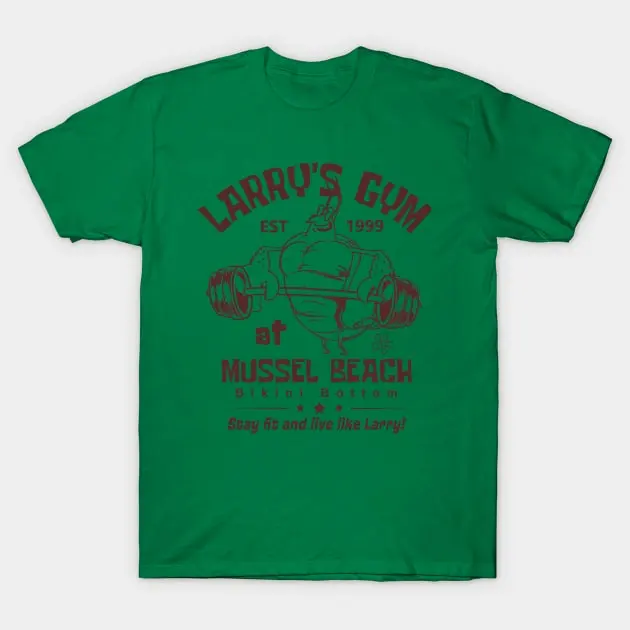 Larry's Gym At Mussel Beach T-Shirt