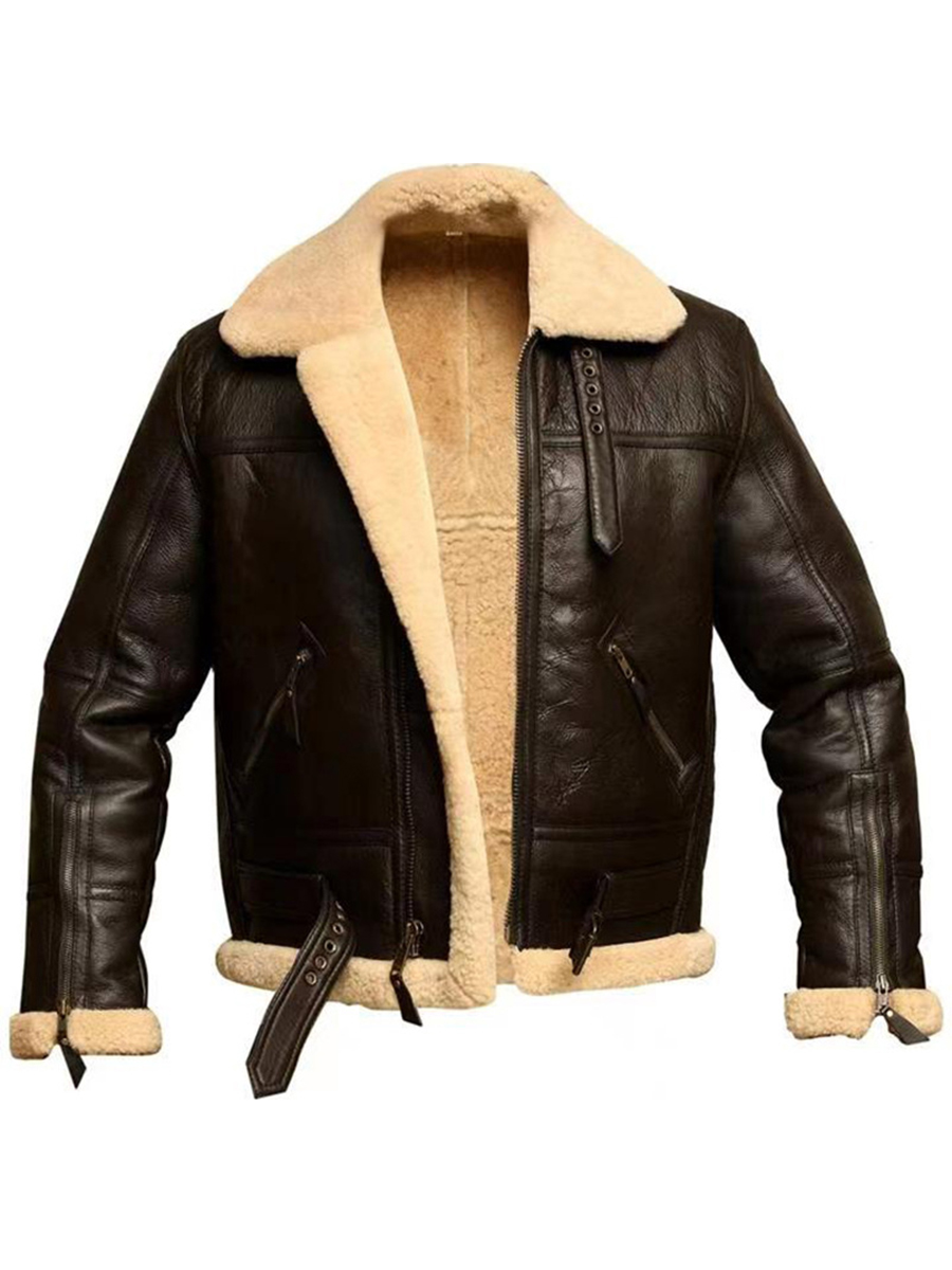 Men's leather jacket