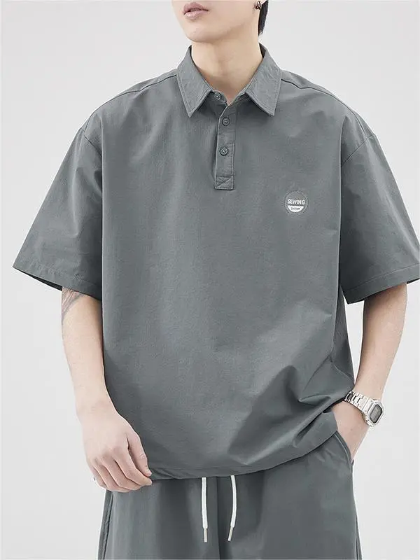 Quick-drying Embroidered Polo Shirt