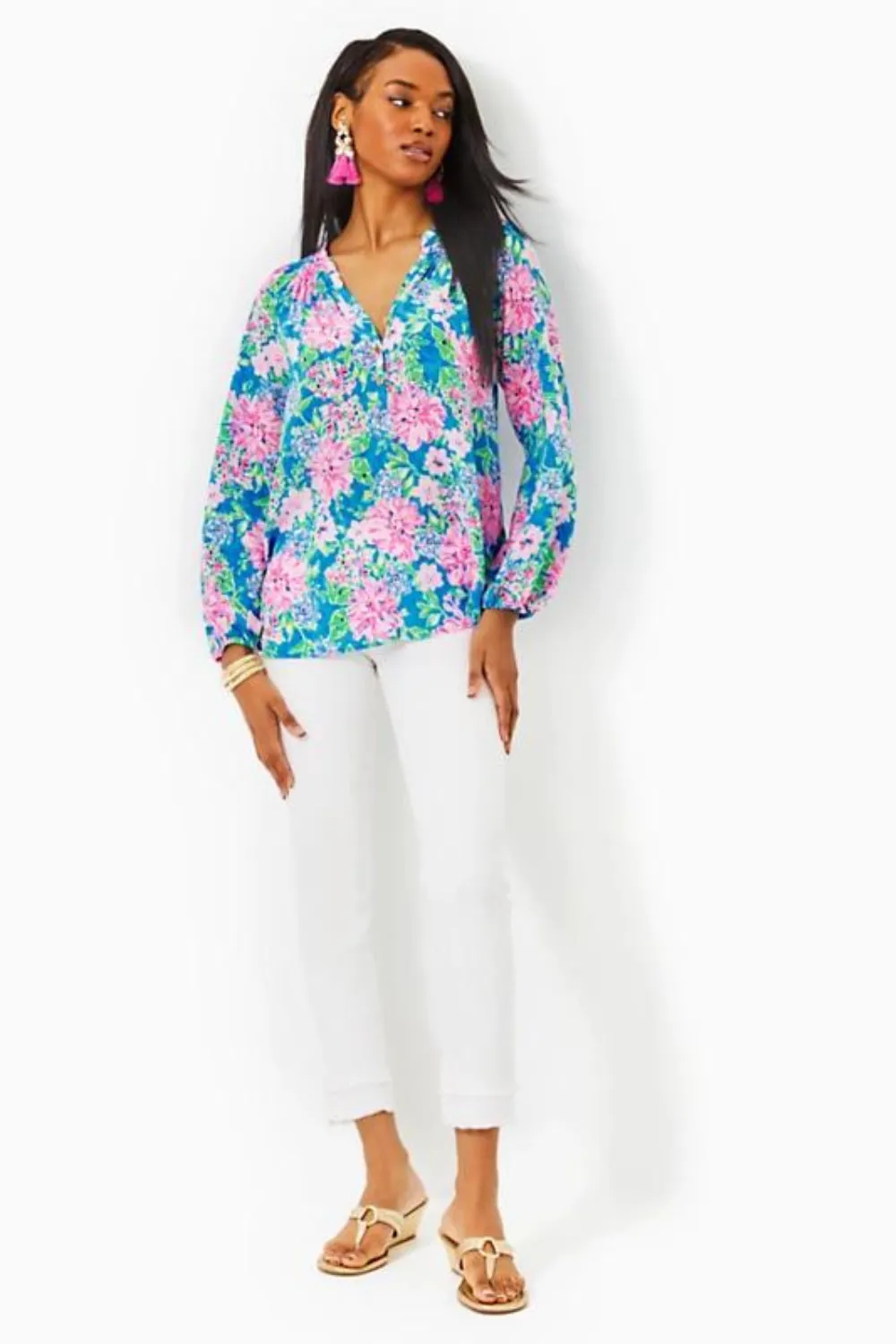 Lilly Pulitzer Elsa Top - Spring in Your Step