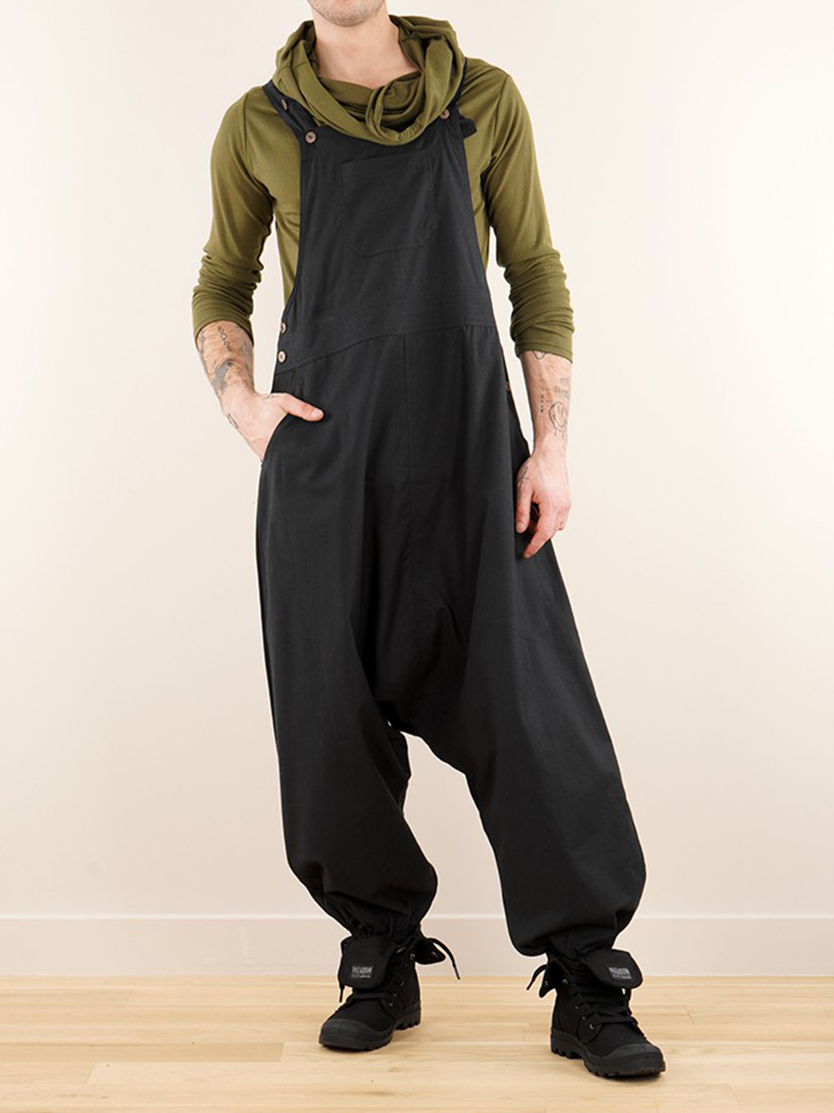 Harem Pant Overalls