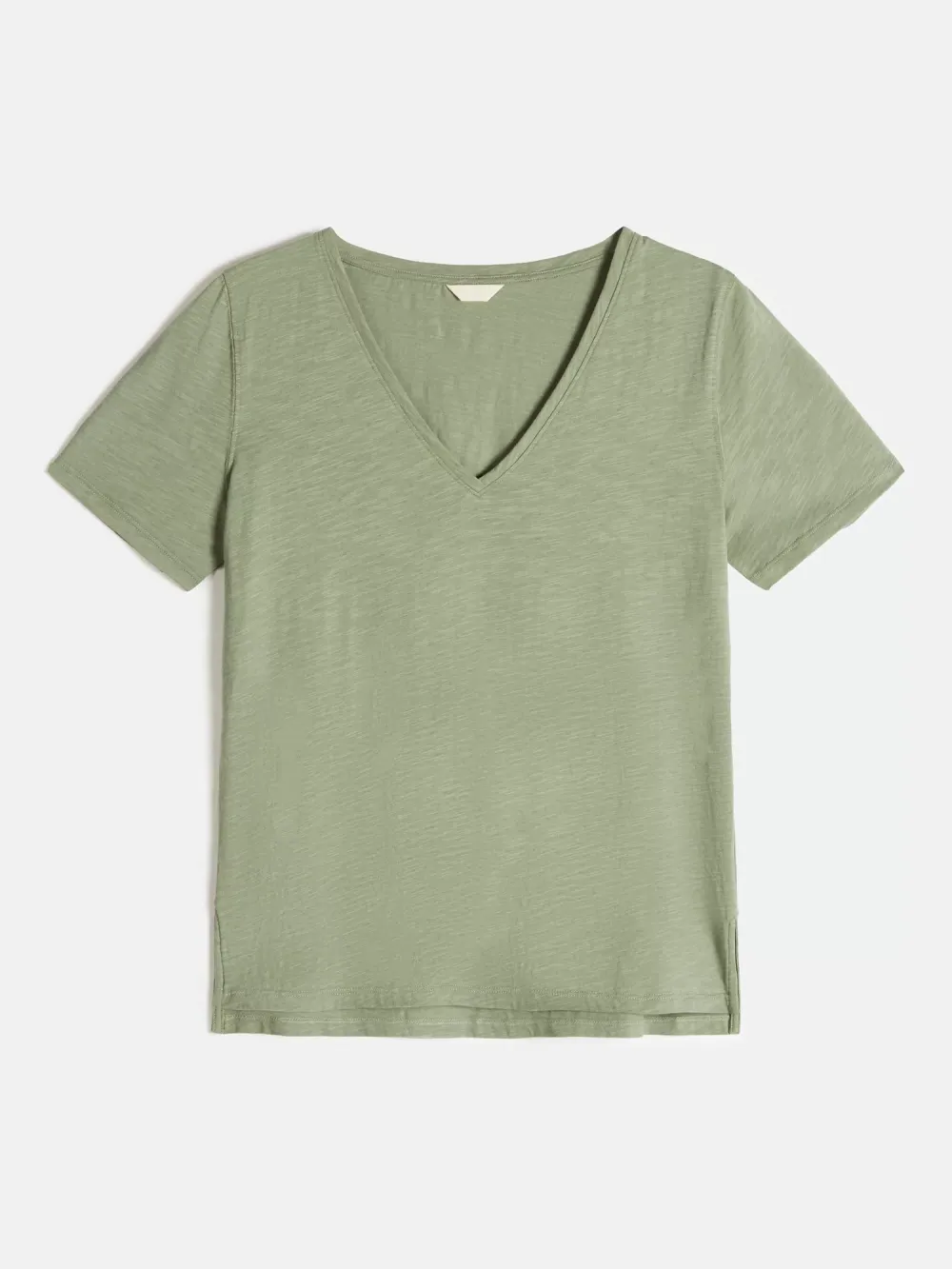 Kali Cotton Slub V-Neck T-Shirt