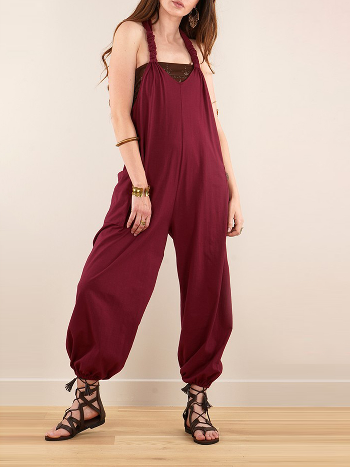 Harem Pant Overalls