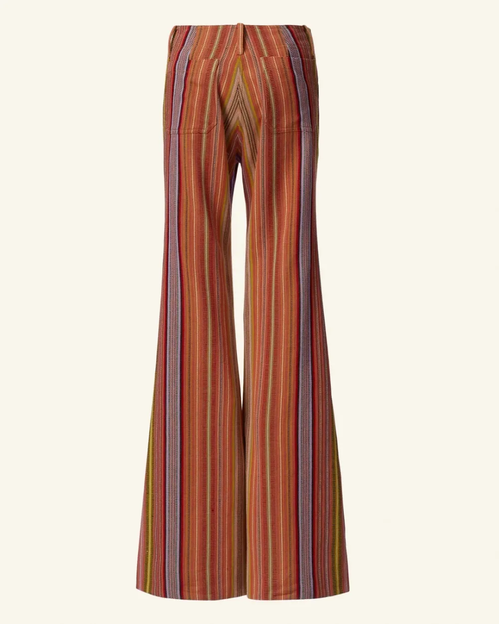 Charlie Melon Stripe Ikat Pant