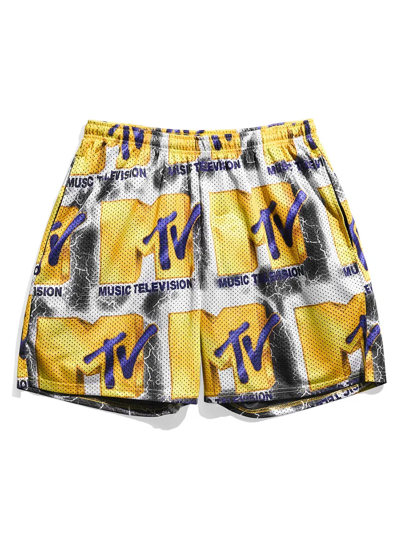 MTV Lightning Retro Shorts