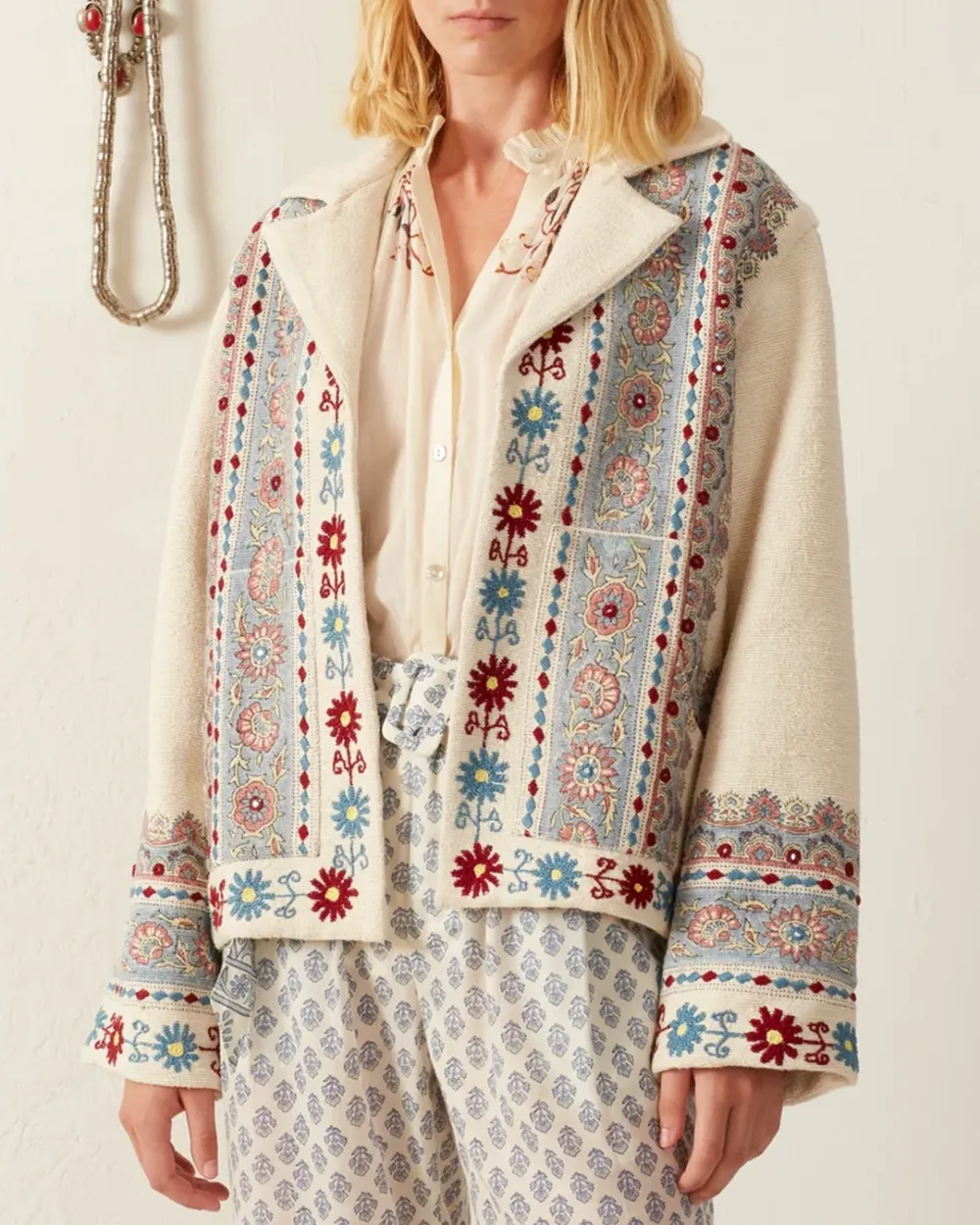 Western Riviera Silk Jacket