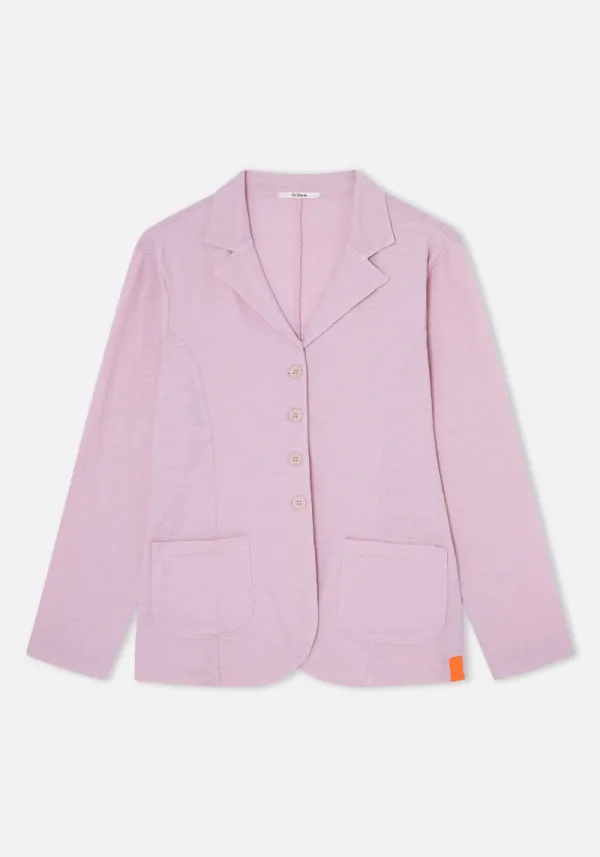 PINK COTTON BLAZER