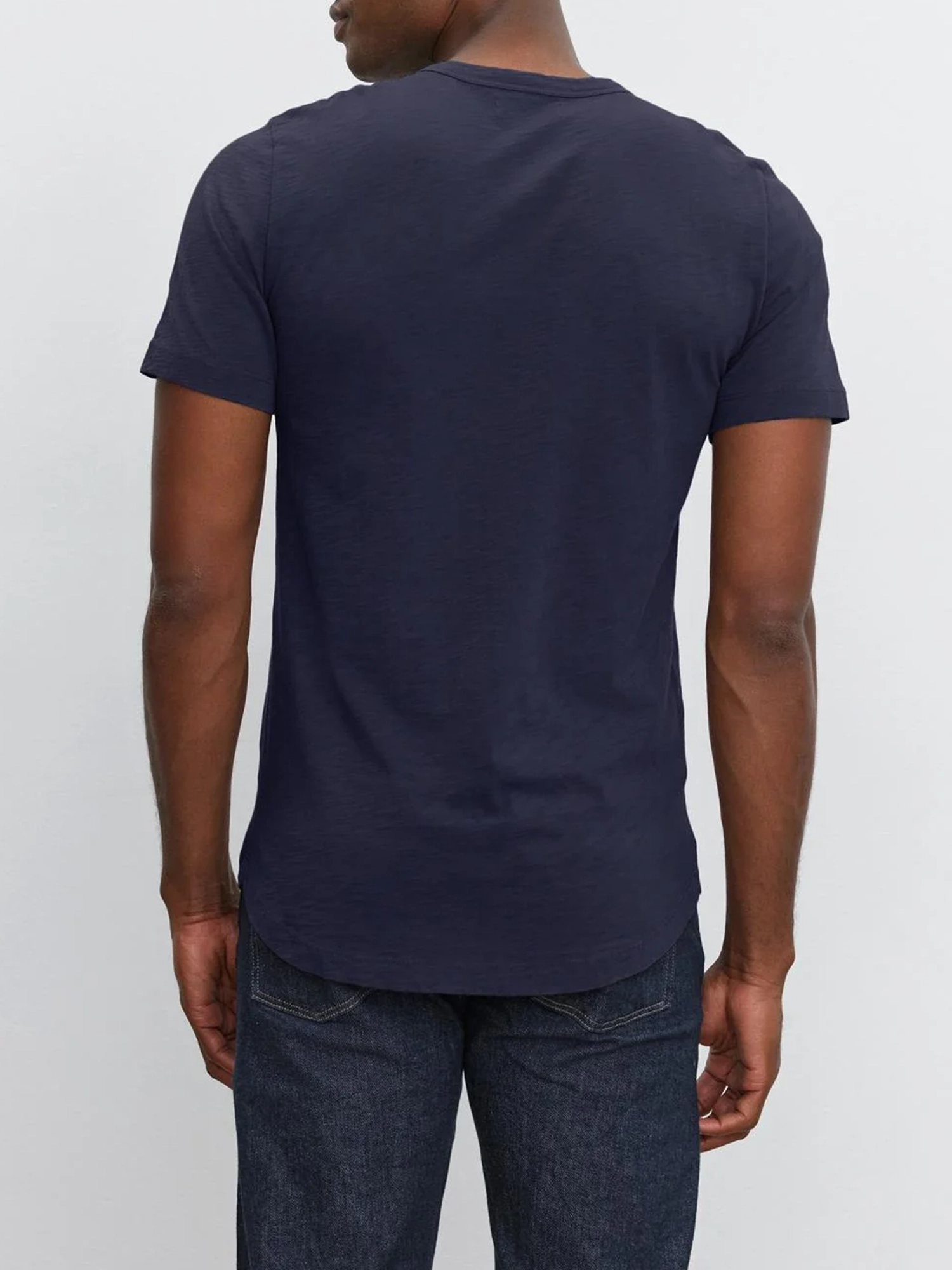 Round Neck Short Sleeve Cotton T-Shirt