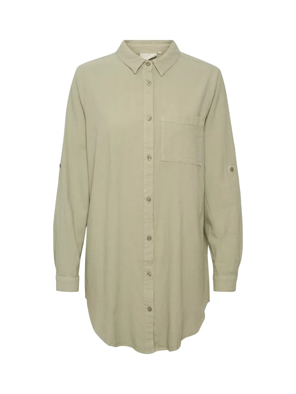 Anaya Button Longline Shirt