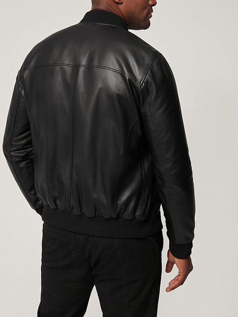 Leather A-2 Bomber Jacket