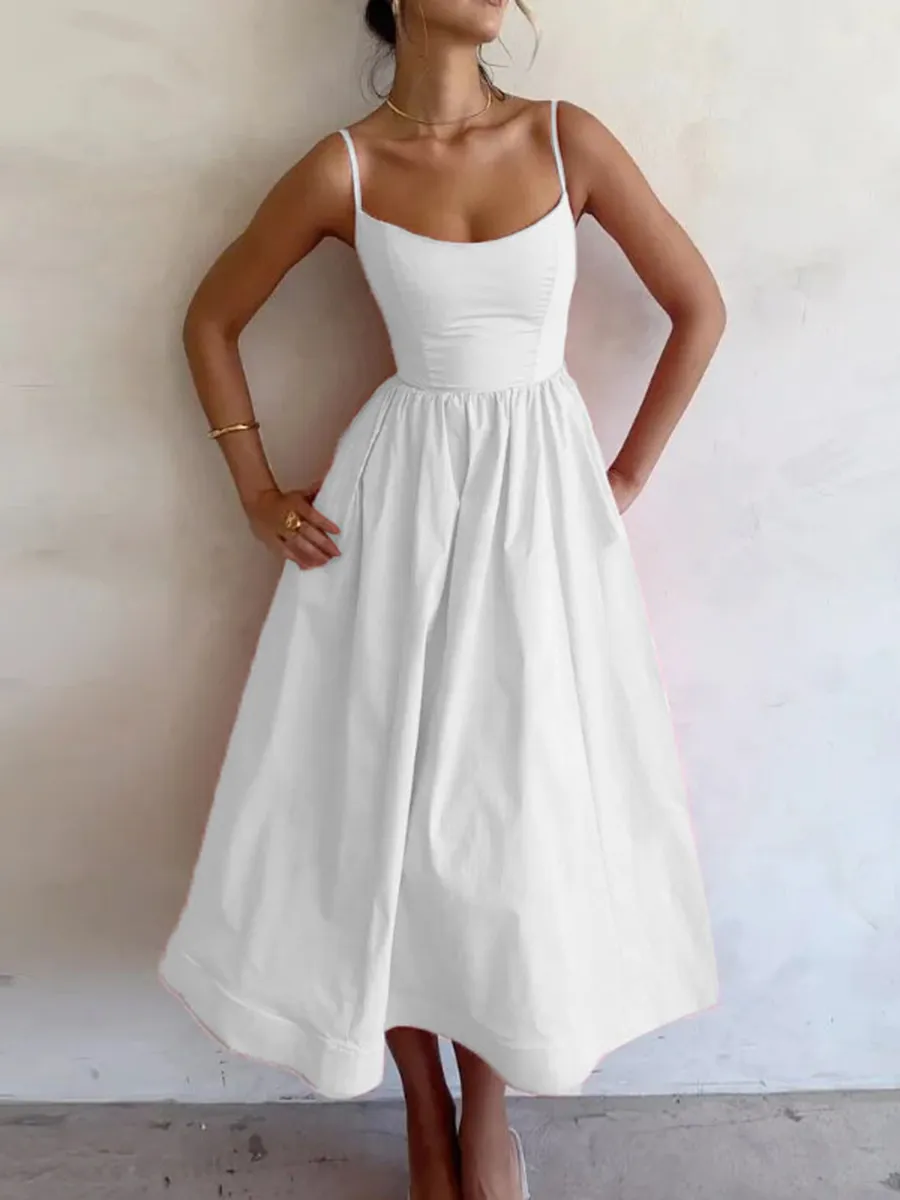 Women's Sexy Waist-cinching Slip Dresses