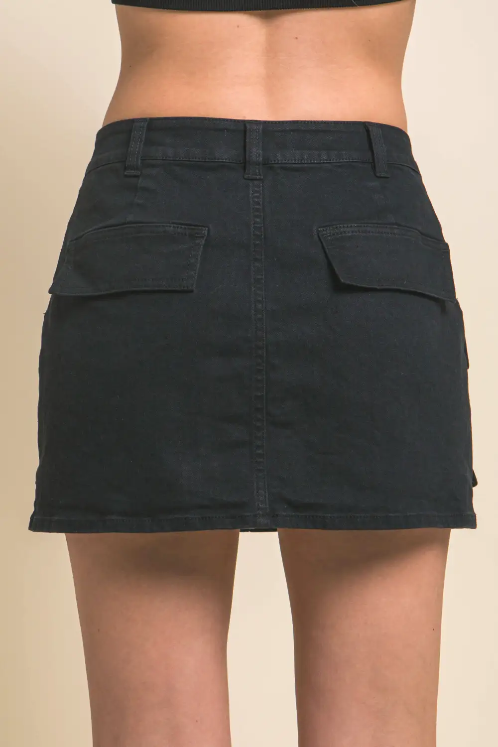 Y2K Cargo Mini Skirt