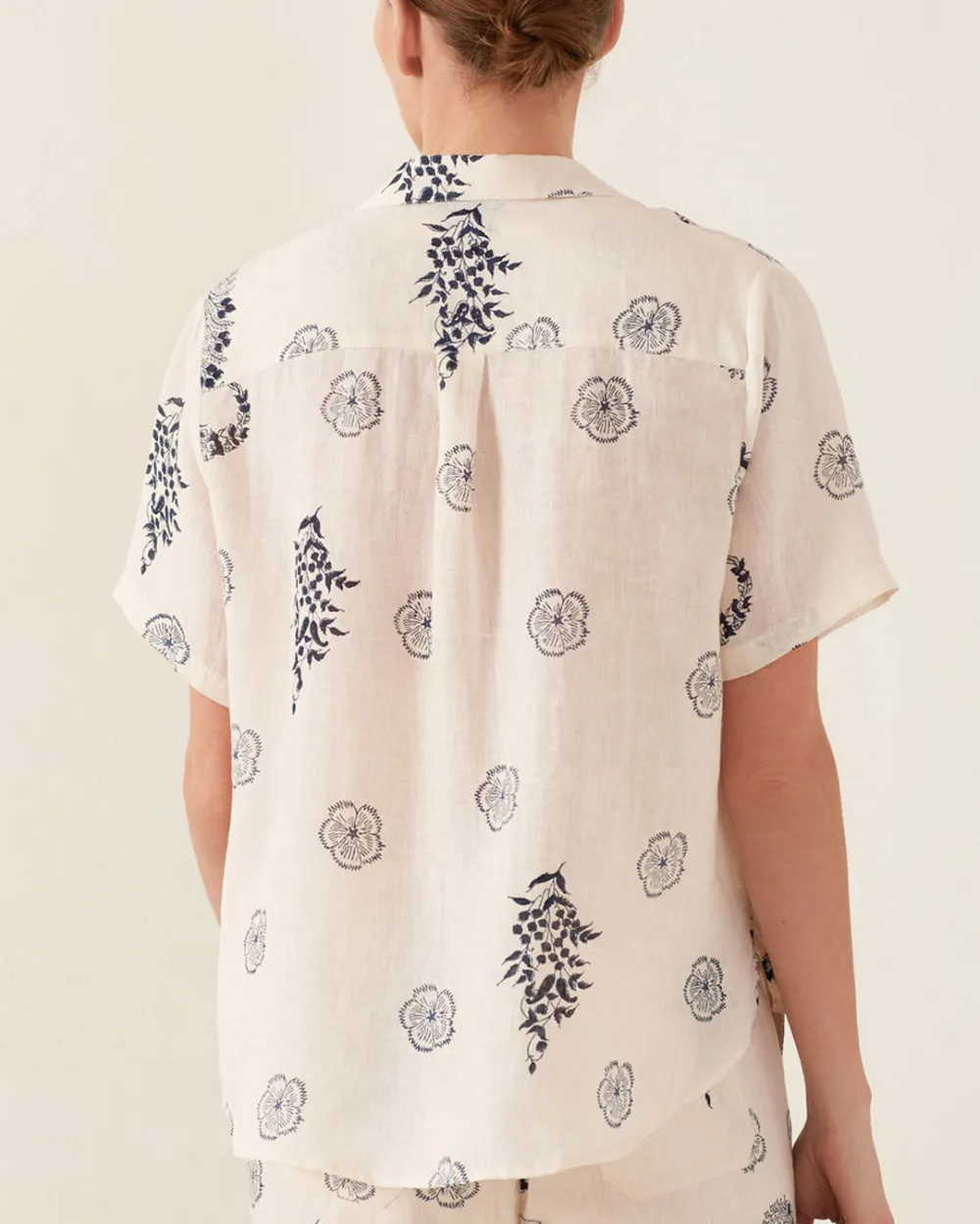 Styla Porcelain Linen Shirt