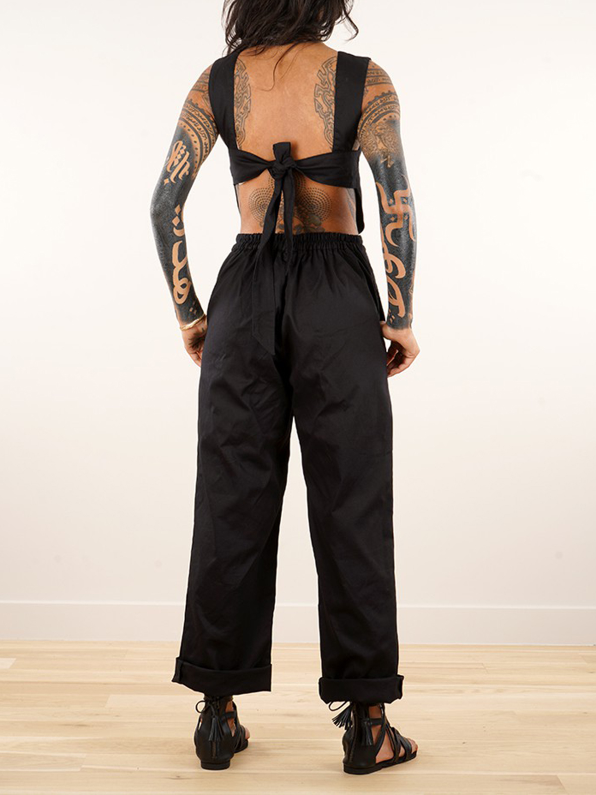 Bare Back Strappy Jumpsuit