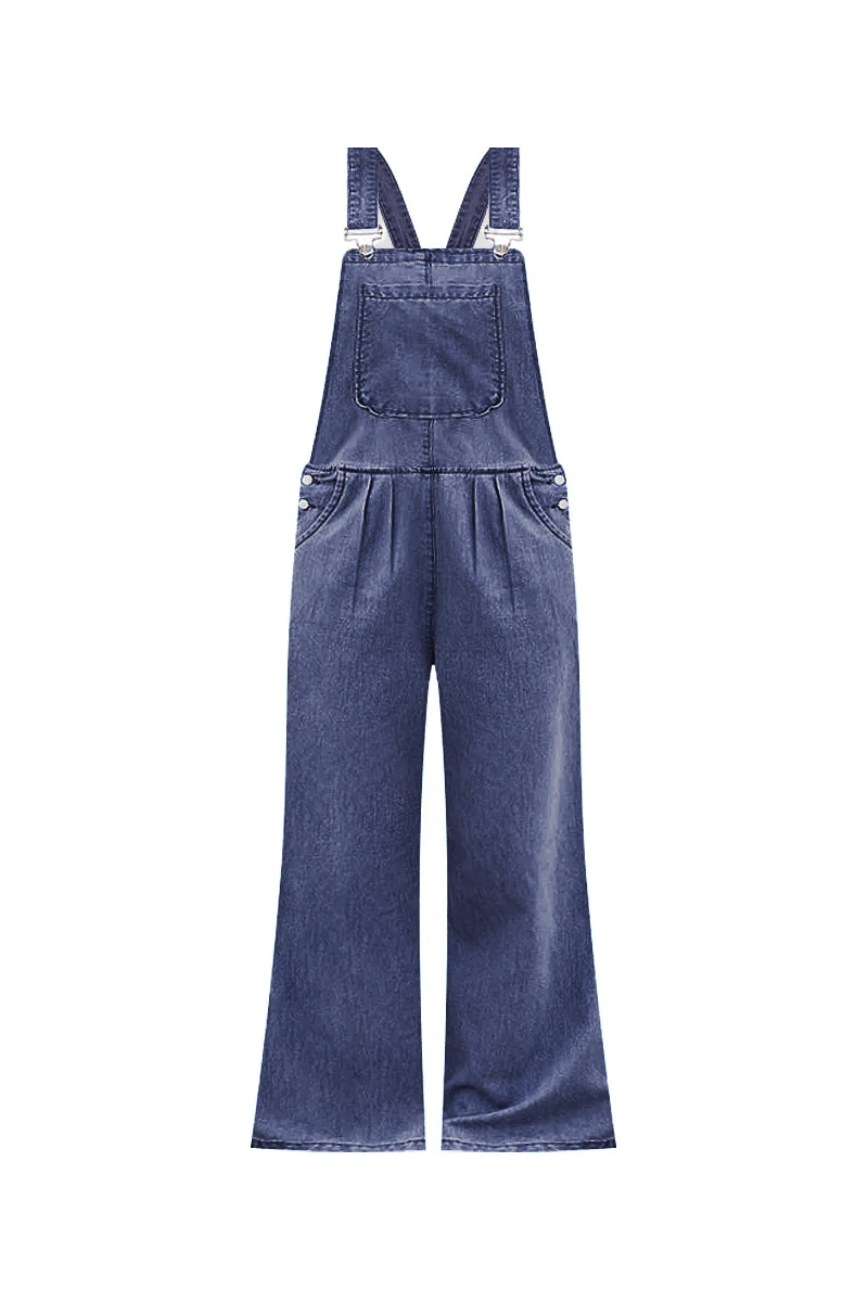 One More Minute Wide Leg Overalls