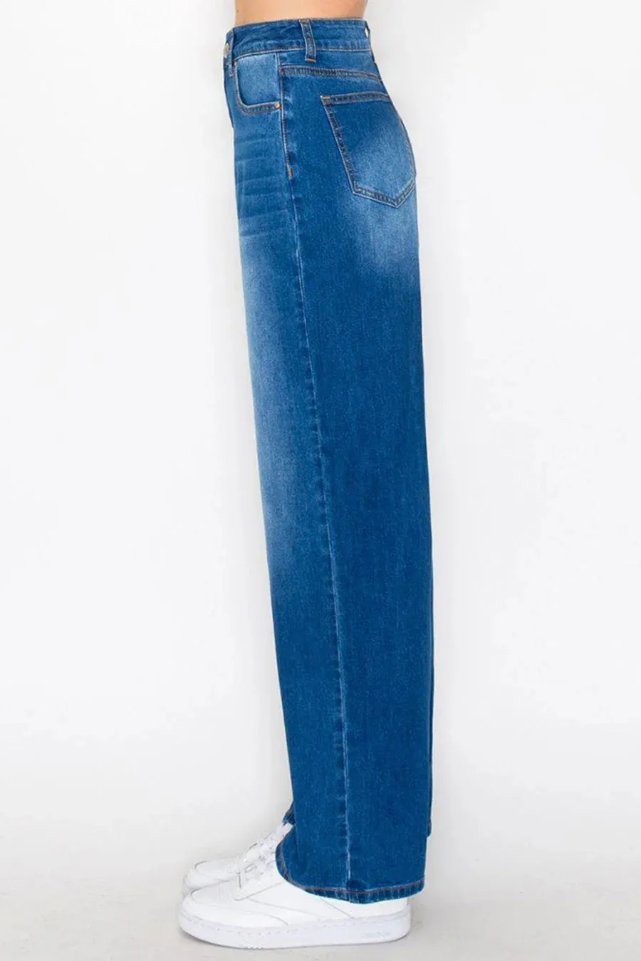 WAXJEAN Basic Wide Leg Jeans