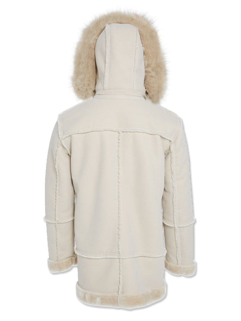 Men's Arctic Wolf Shearling Jacket