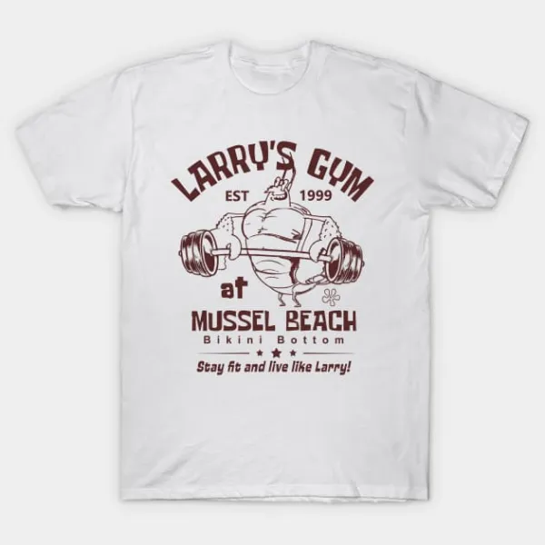 Larry's Gym At Mussel Beach T-Shirt