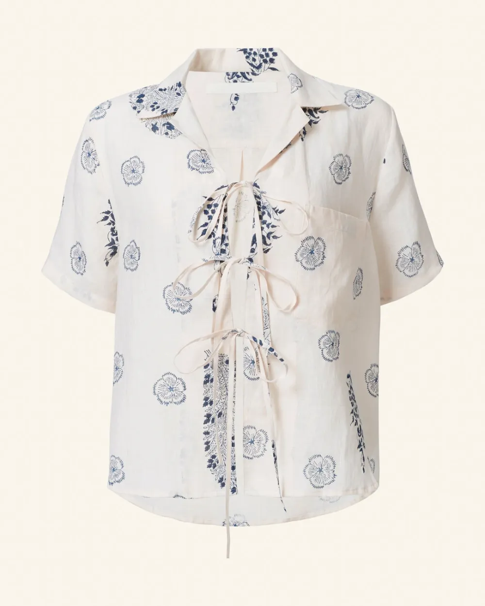 Styla Porcelain Linen Shirt