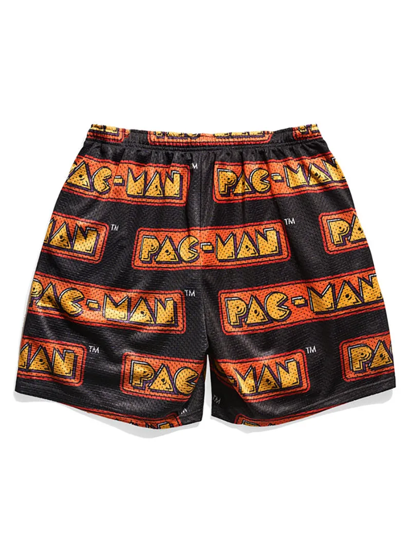 Pac-Man AOP Logo Retro Shorts