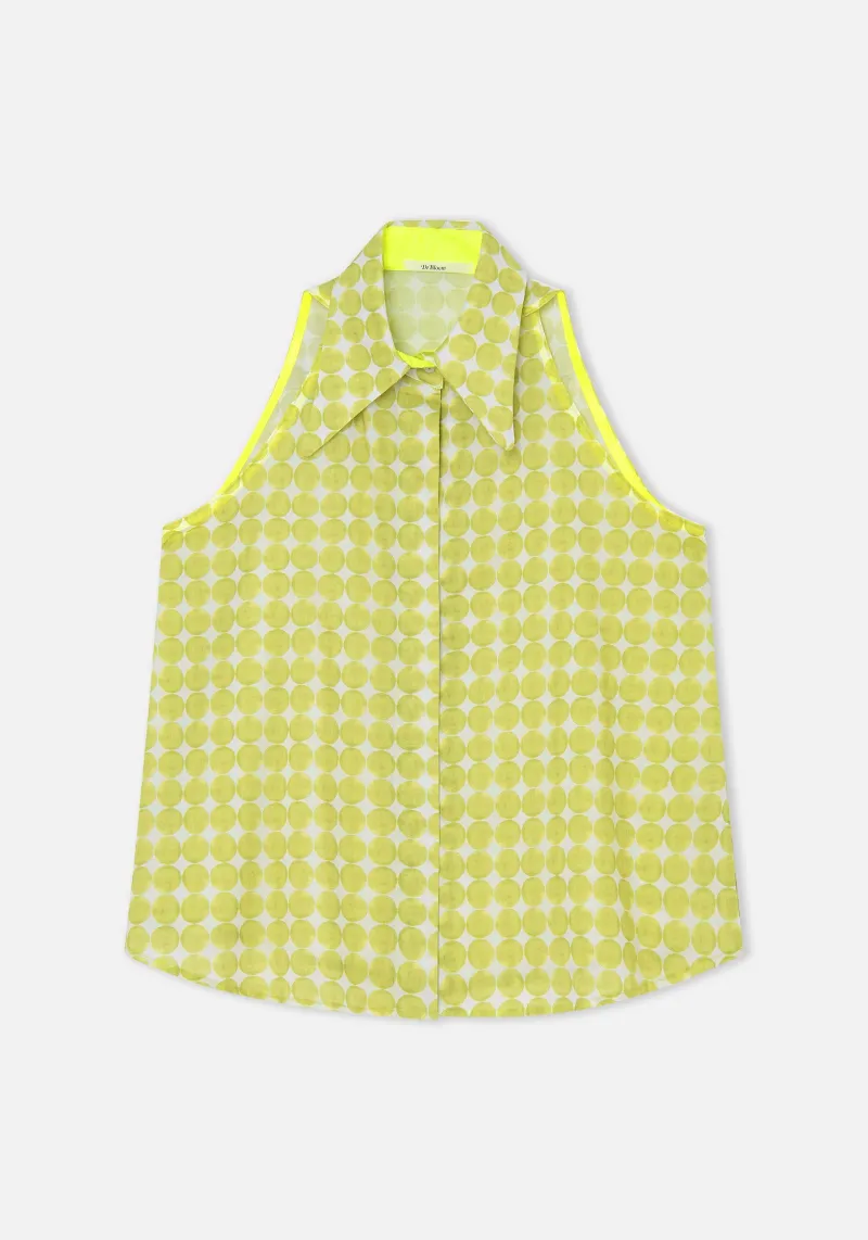 LIME DOTS TONIC SHIRT