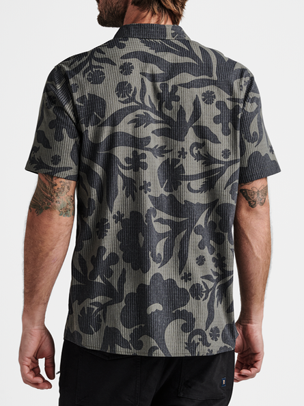 Bless Up Breathable Stretch  Botanical motifs Shirt