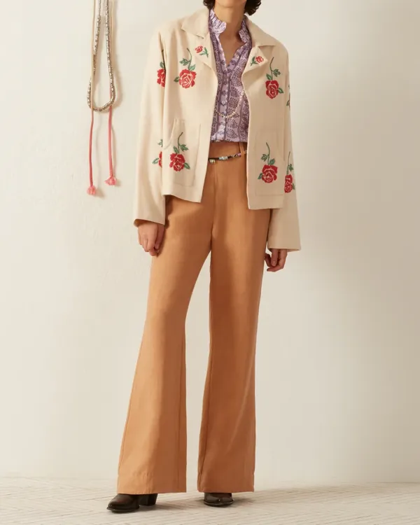 Western Blush Rose Jacket