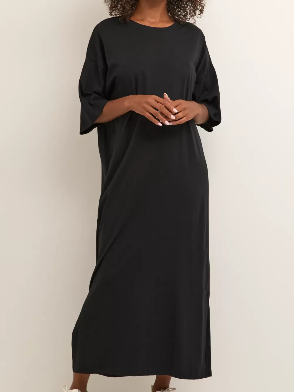 Edna Cotton Maxi T-Shirt Dress