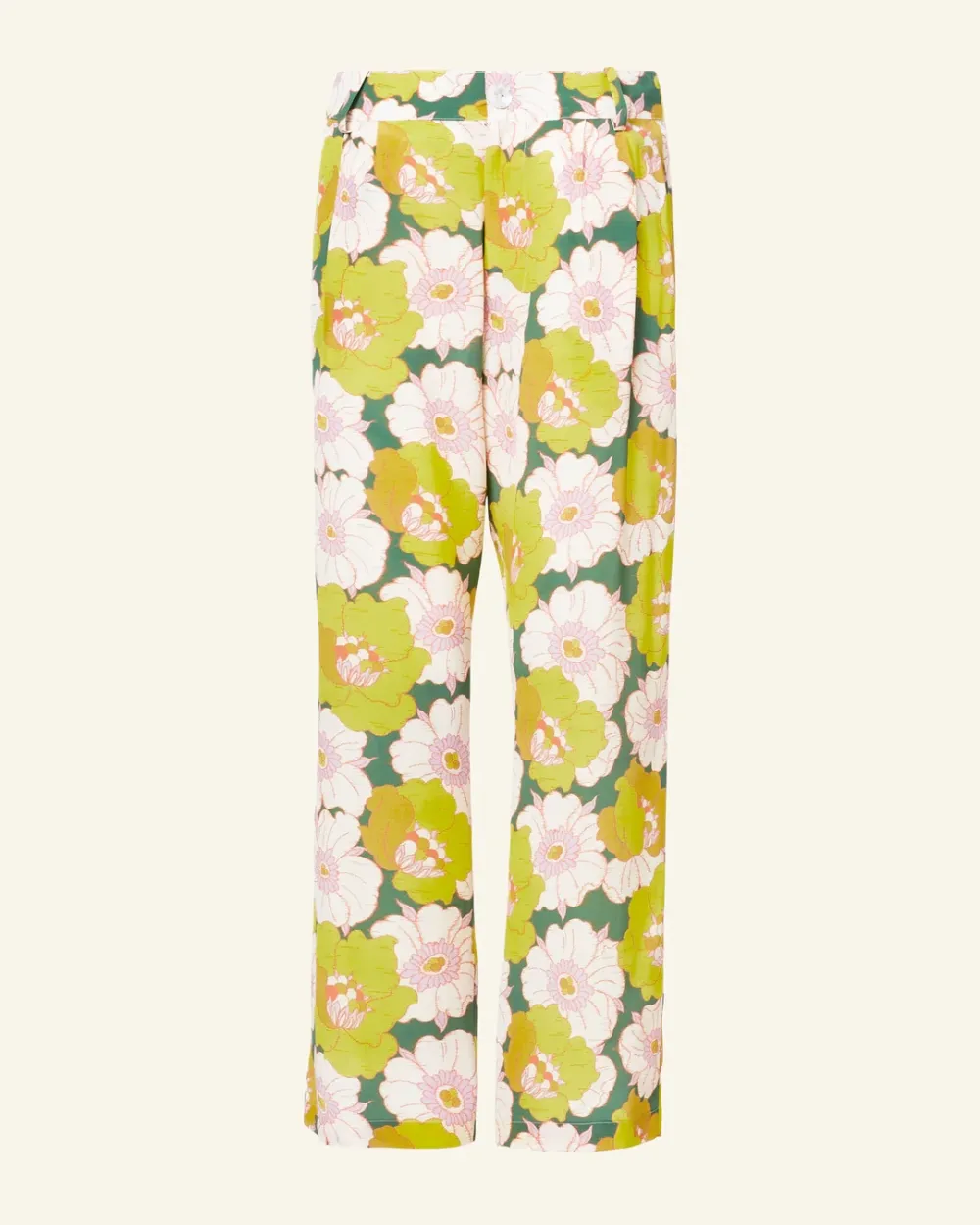 Colette Citrus Blossom Silk Pant