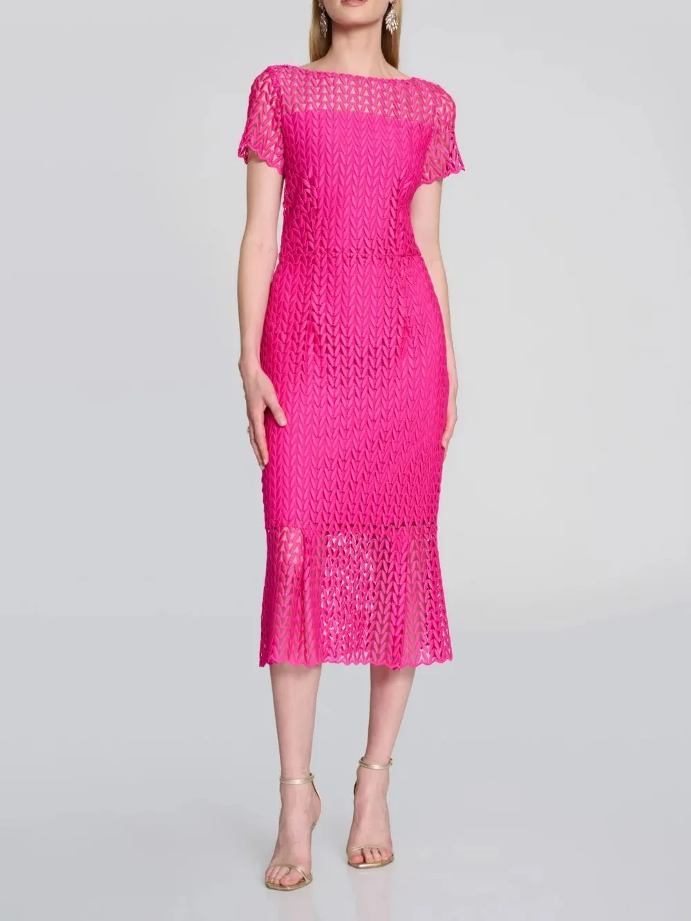 Dress God Shocking Pink