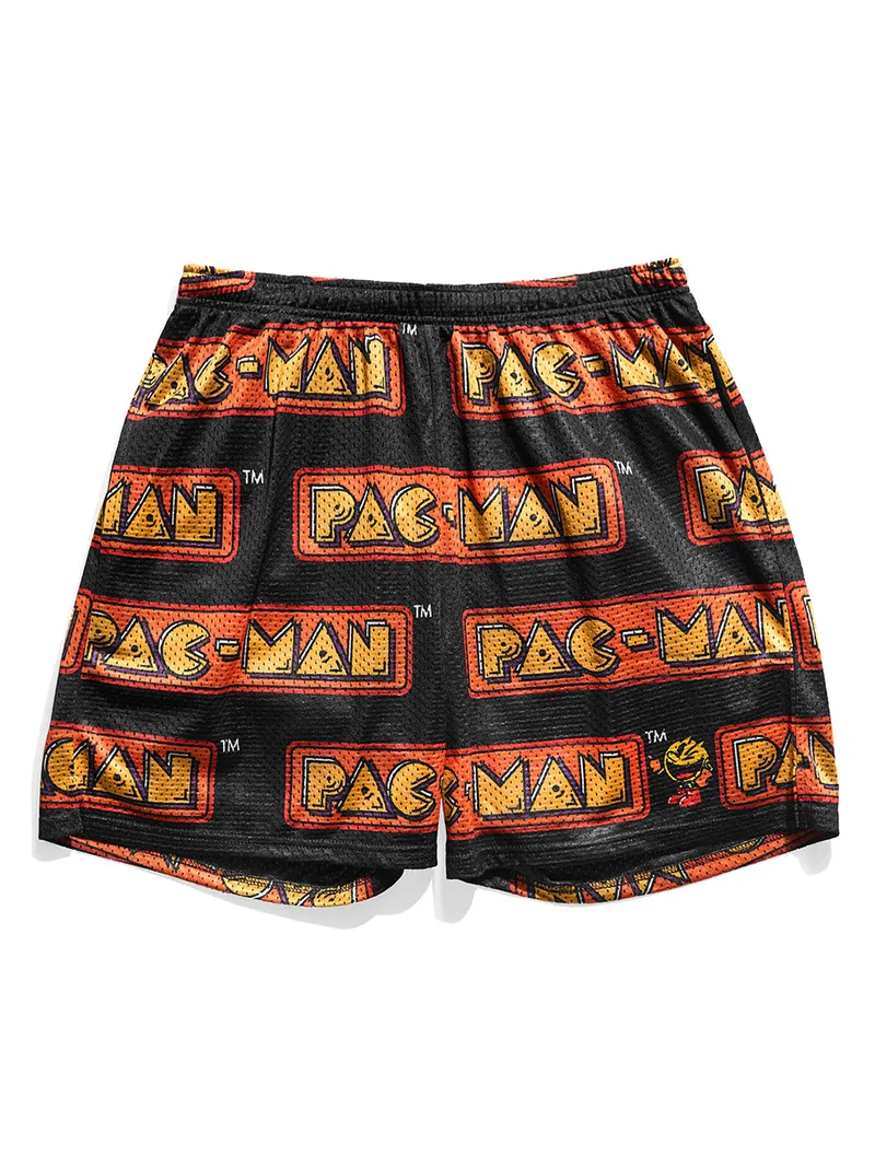 Pac-Man AOP Logo Retro Shorts