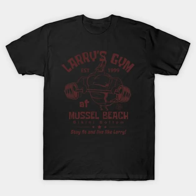 Larry's Gym At Mussel Beach T-Shirt