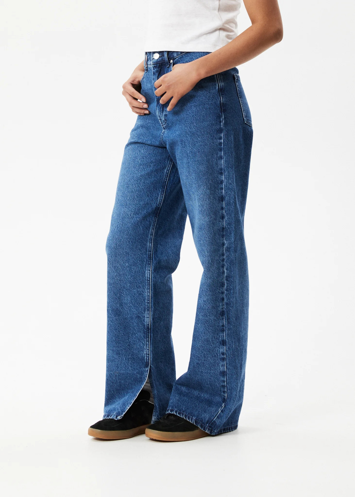 BELLA - HEMP DENIM BAGGY JEANS