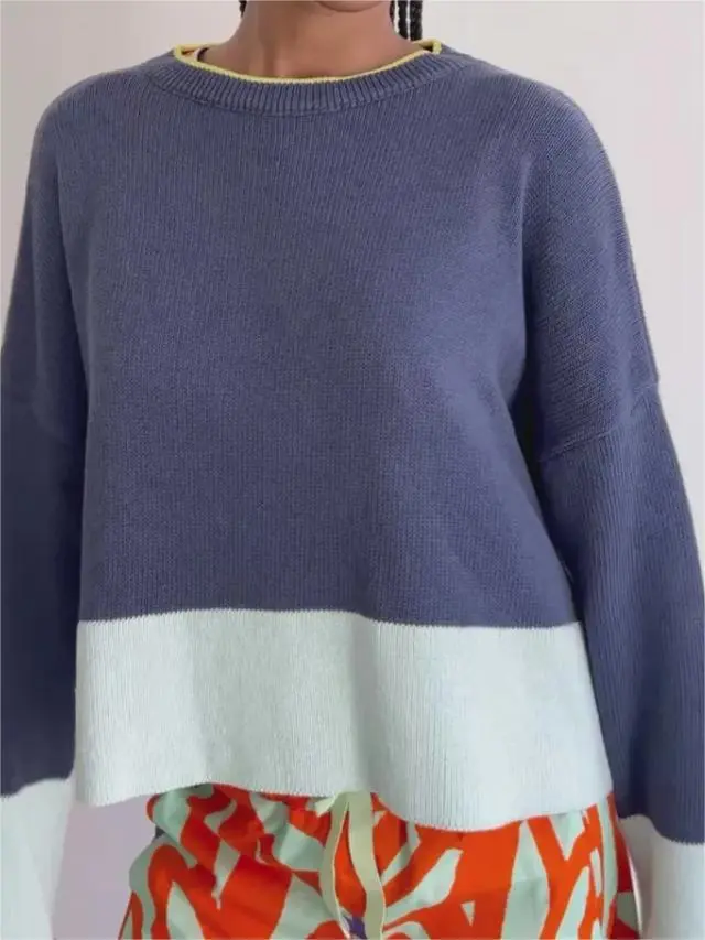 BLUE CARAVAN SWEATER