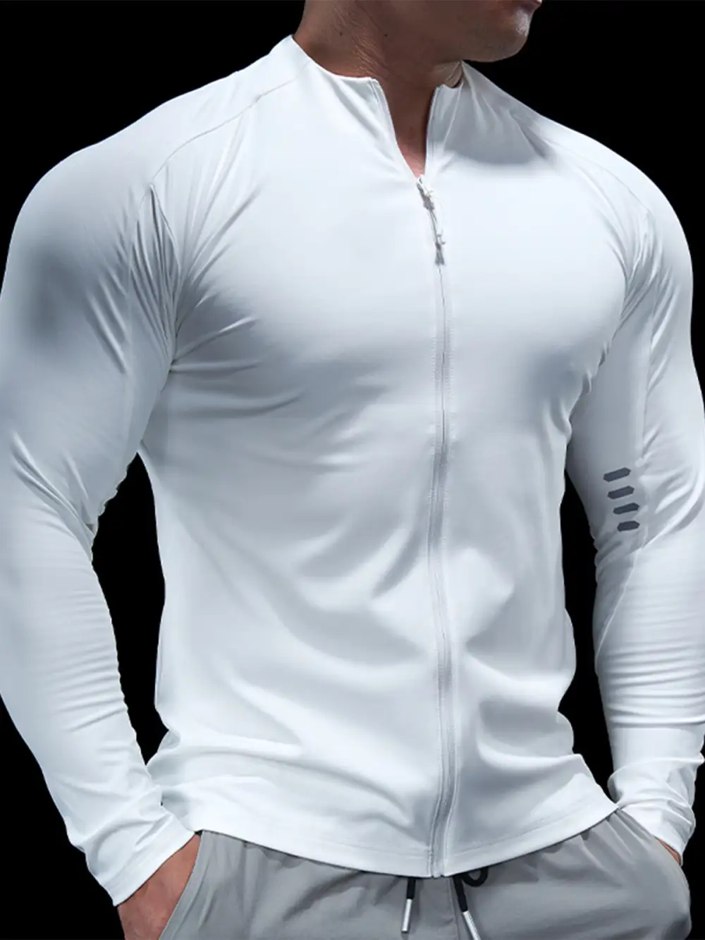 Evolution Workout Jacket Muscle Fit Gymwear