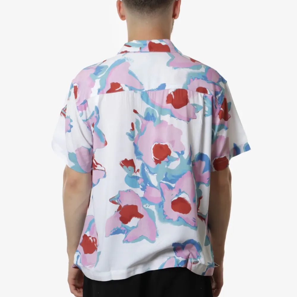 Acrylic Flower Woven Shirt