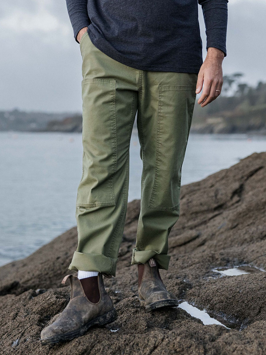 Vantage Organic Cotton Canvas Trouser