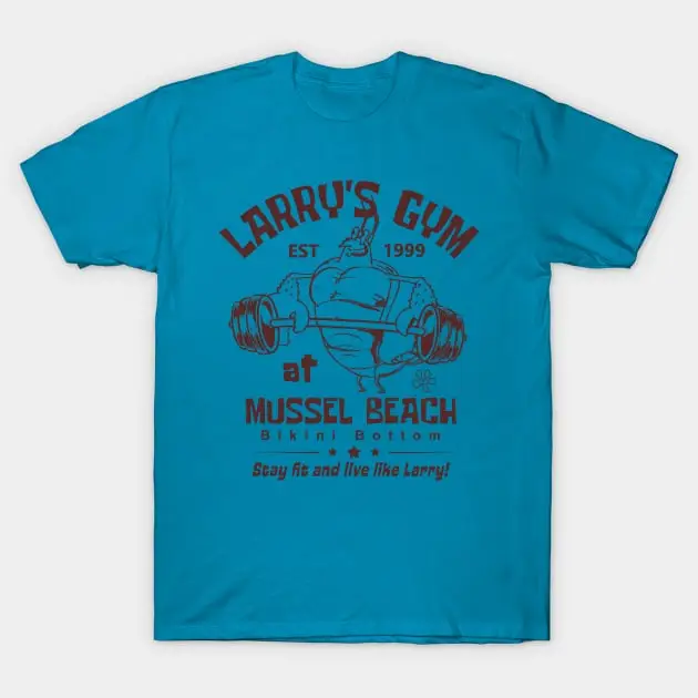 Larry's Gym At Mussel Beach T-Shirt