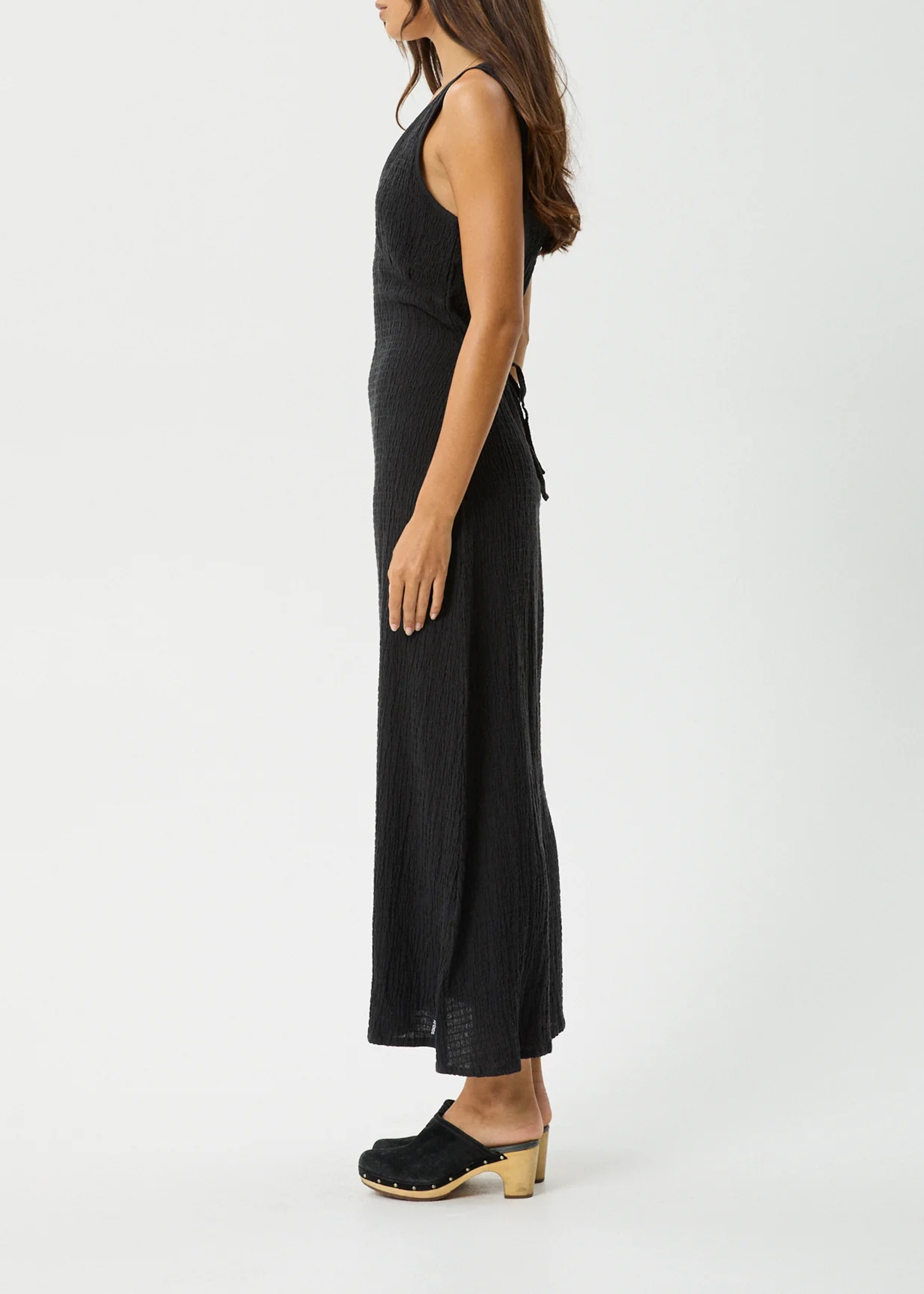 FOCUS - HEMP SEERSUCKER MAXI DRESS