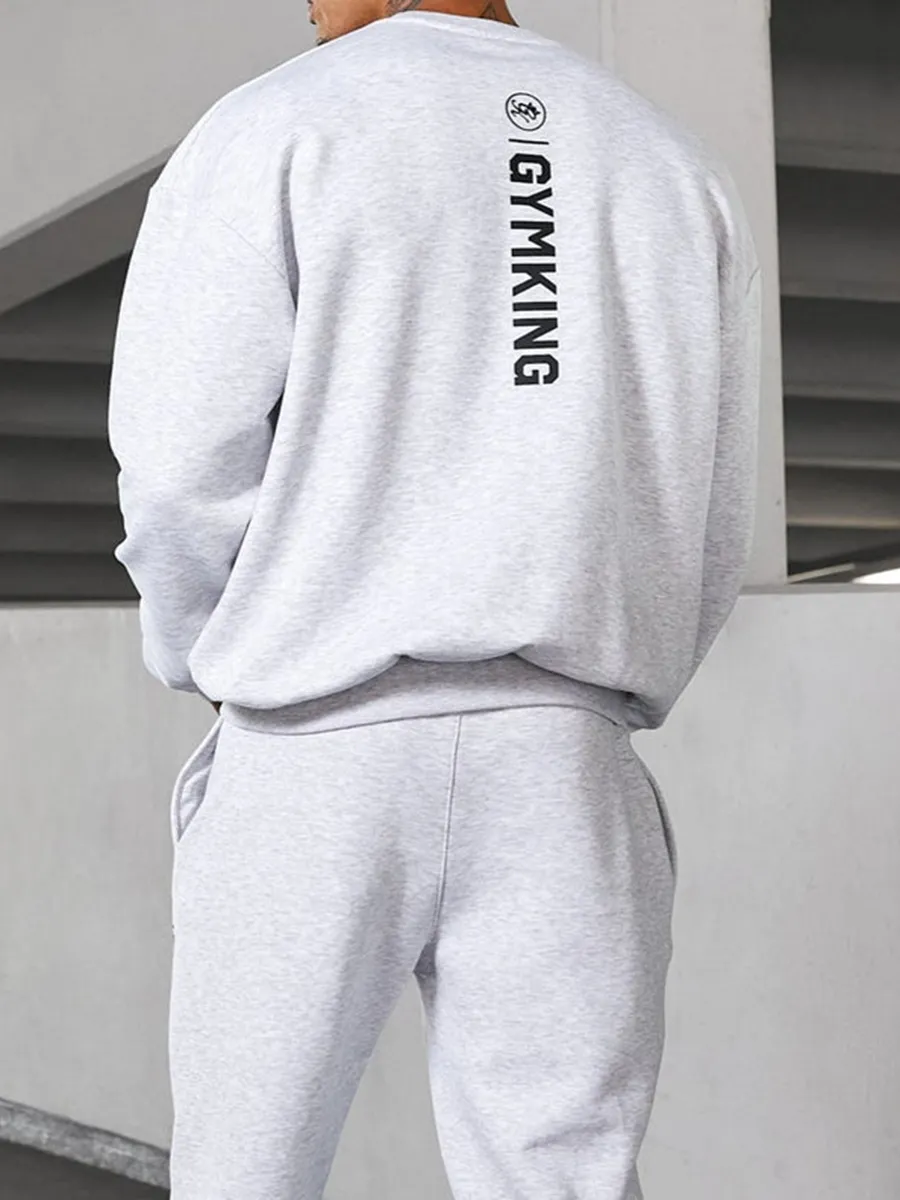 Men's White King Tracksuit