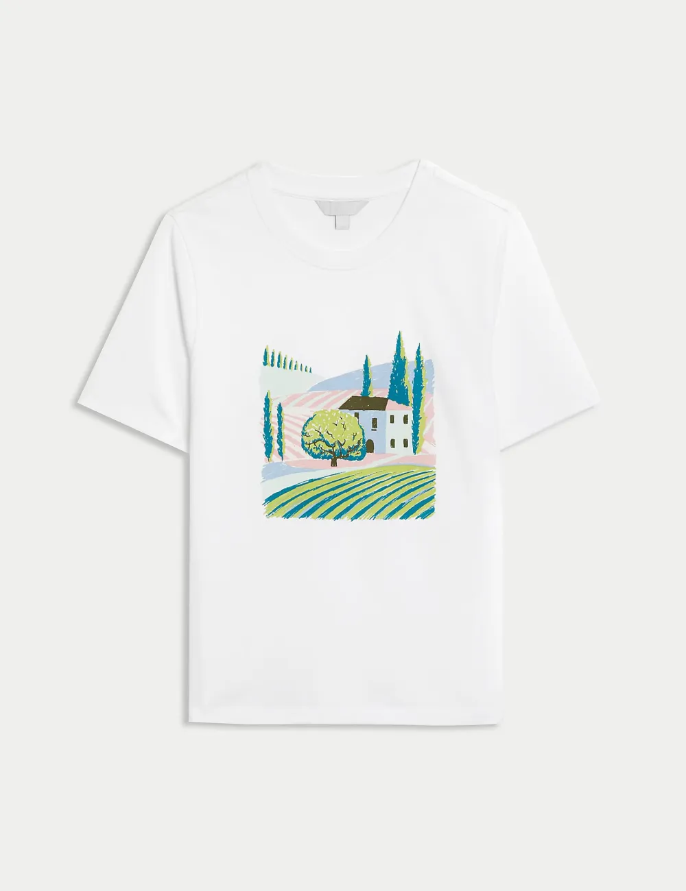 Pure Cotton Printed Everyday T-Shirt