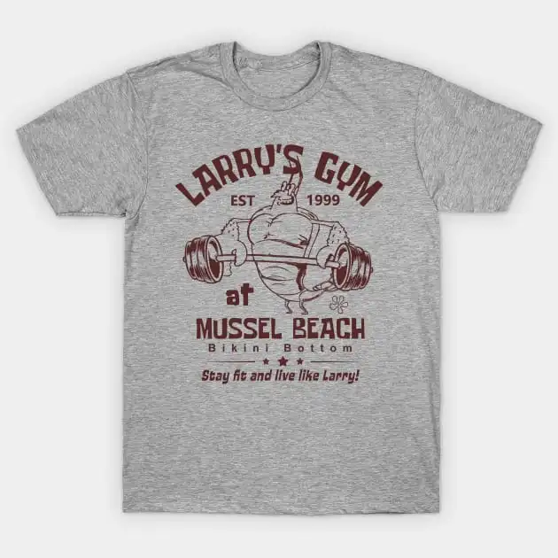 Larry's Gym At Mussel Beach T-Shirt