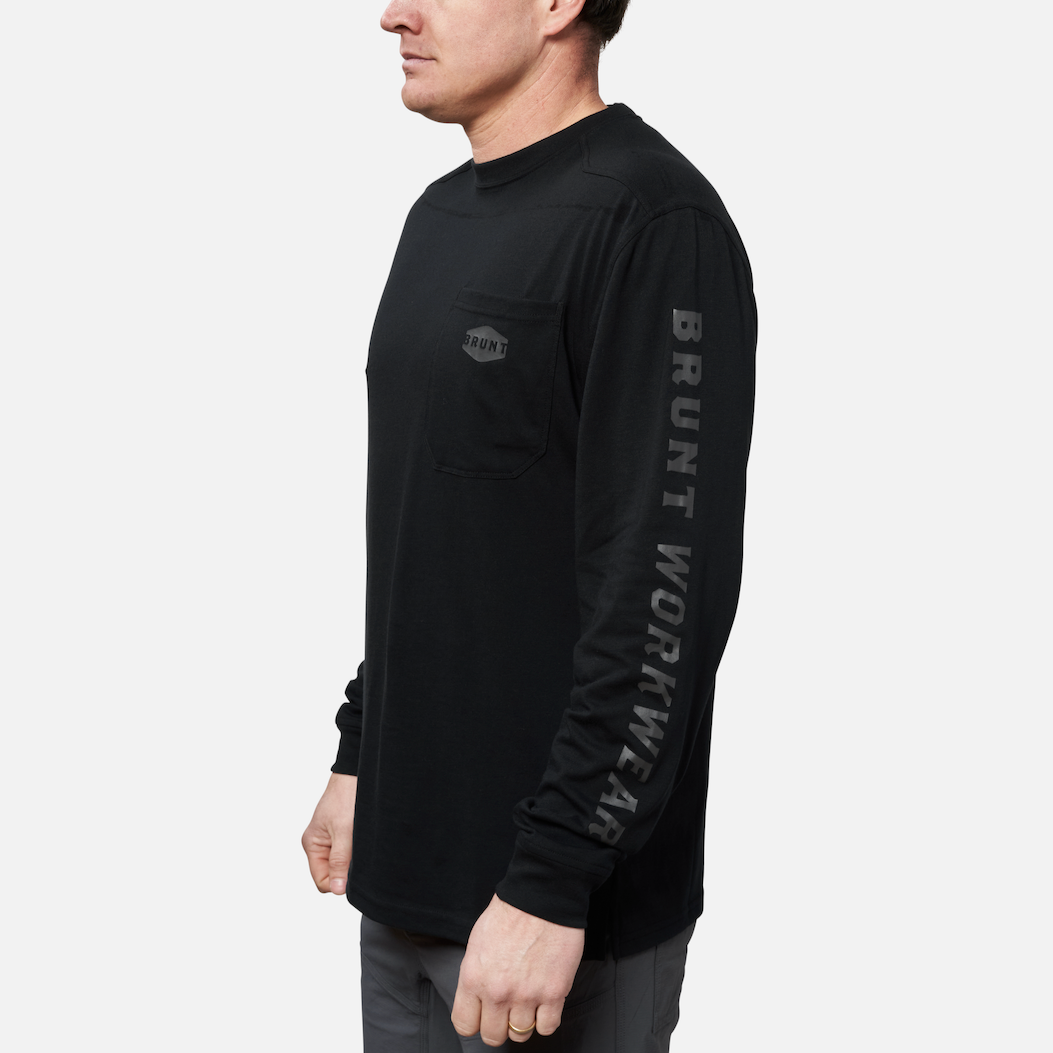 Long Sleeve Pocket T-Shirt