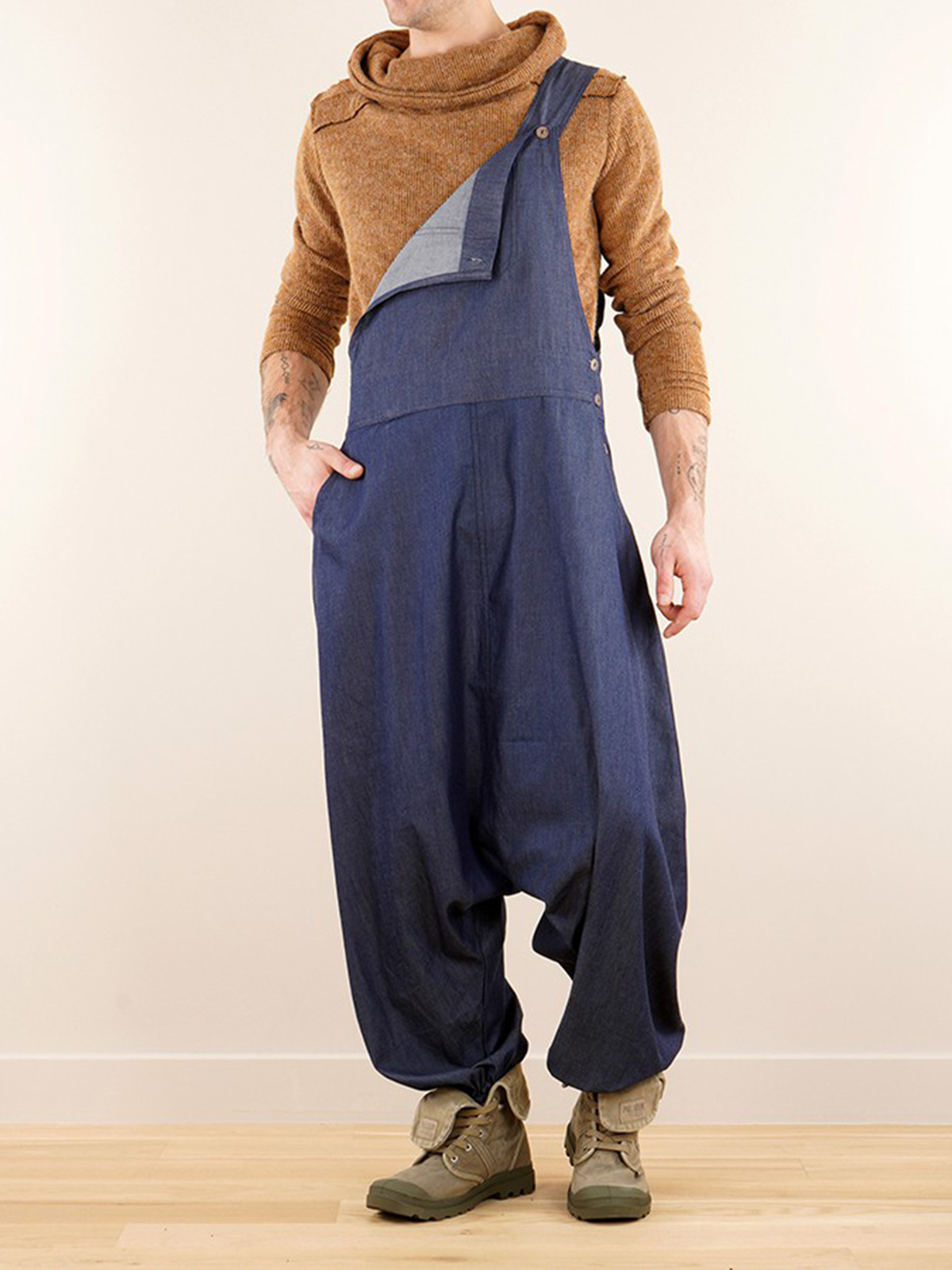 Harem Pant Overalls