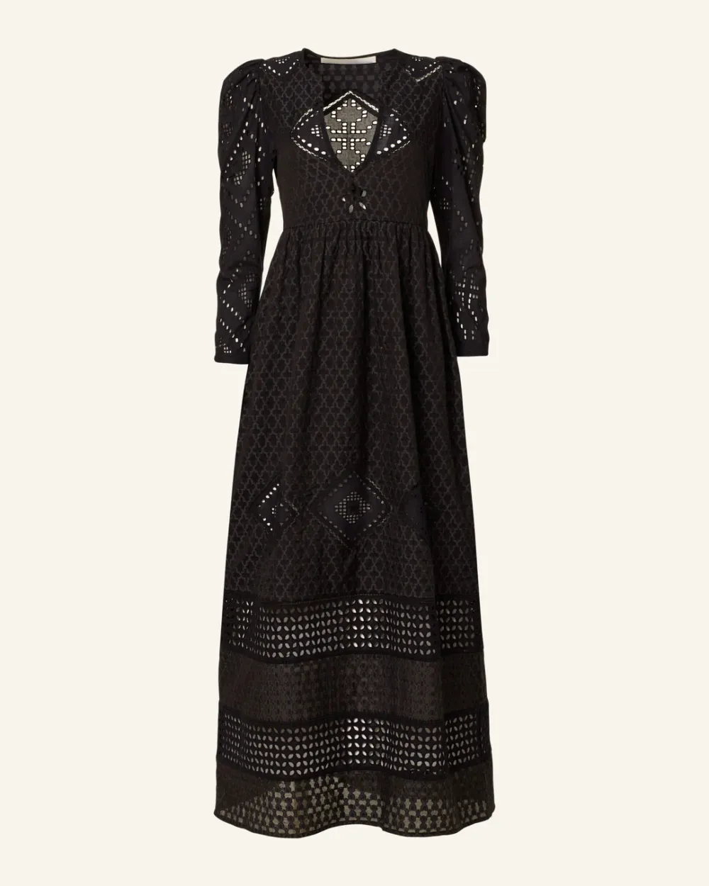 Winifred Black Eyelet Dress