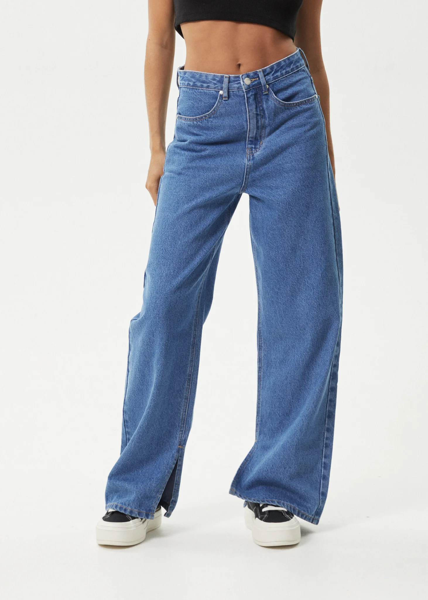 BELLA - HEMP DENIM BAGGY JEANS