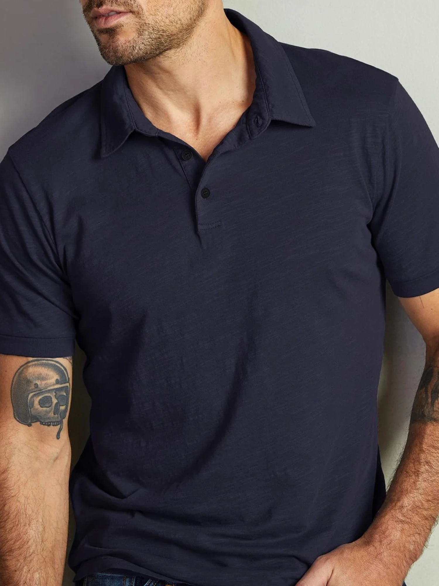 Men'S Bussiness Cotton Polo Shirt