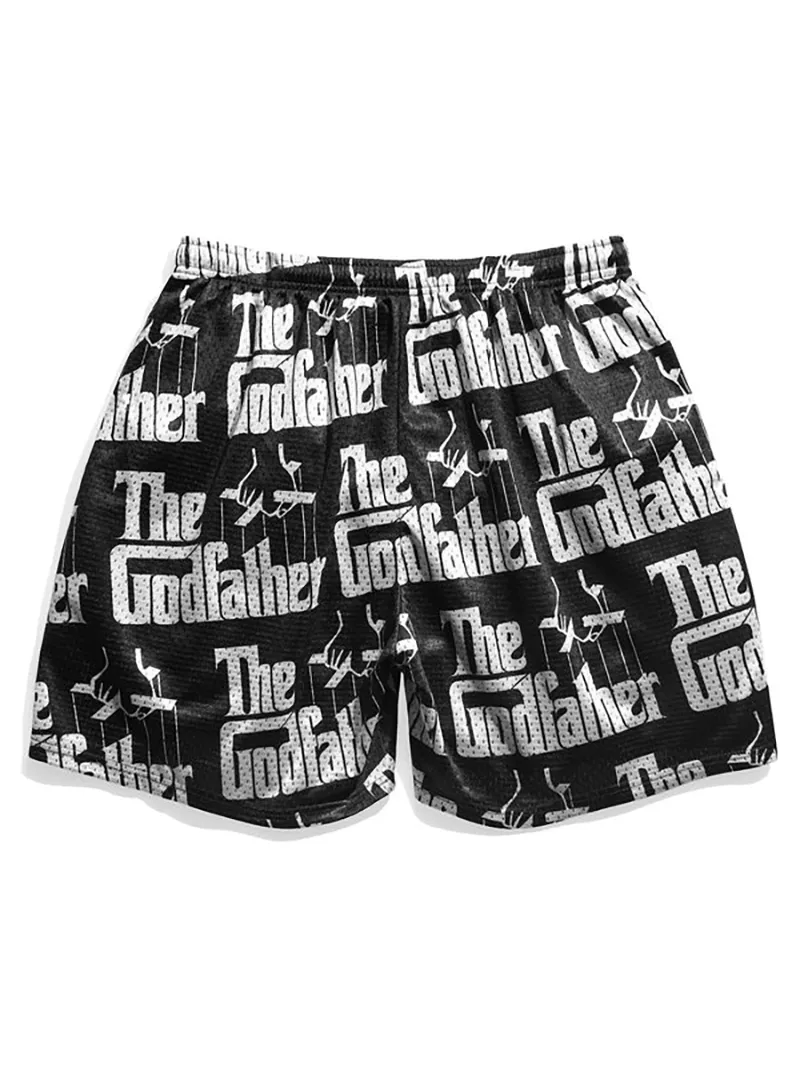 The Godfather Puppet Retro Shorts