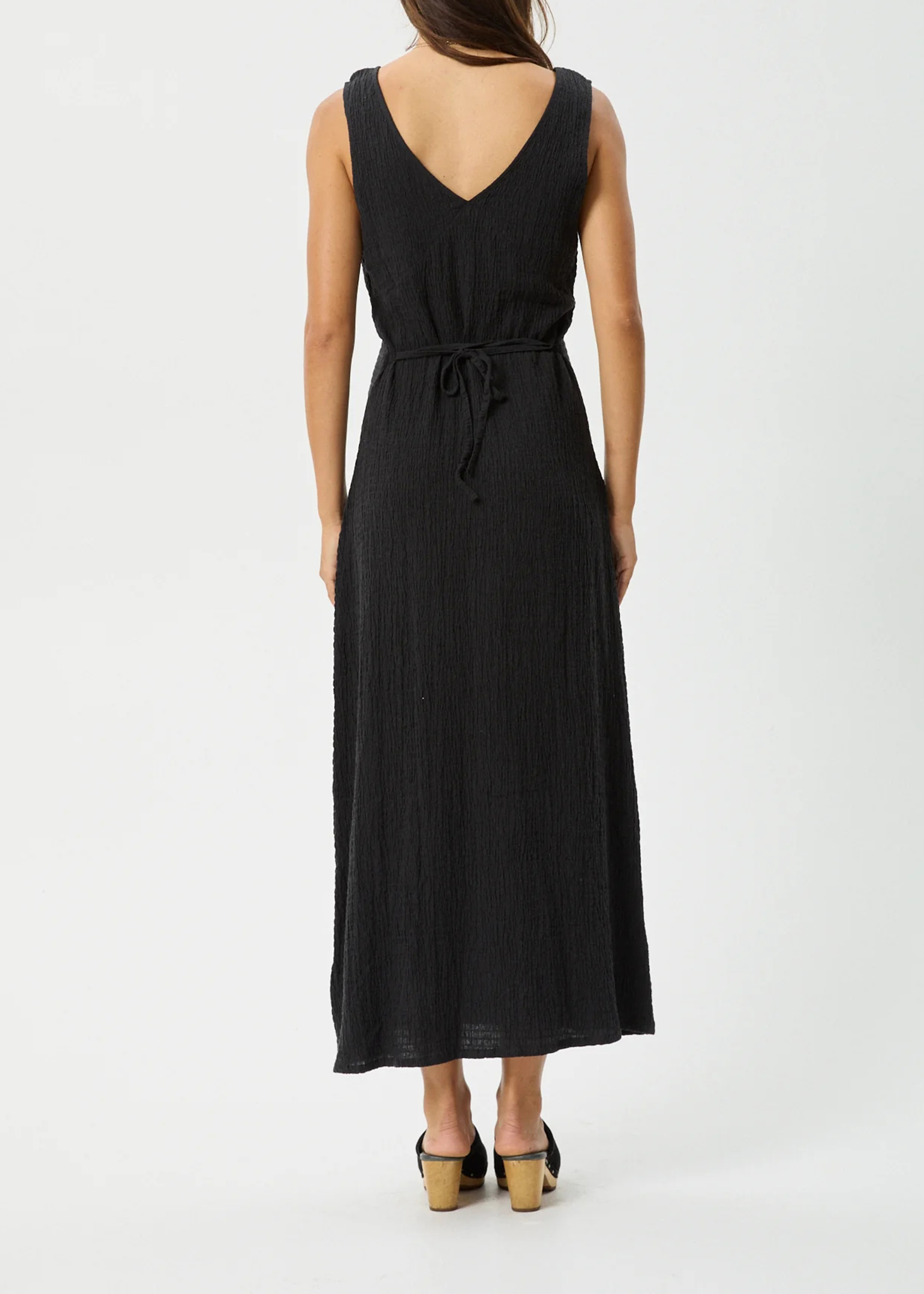 FOCUS - HEMP SEERSUCKER MAXI DRESS